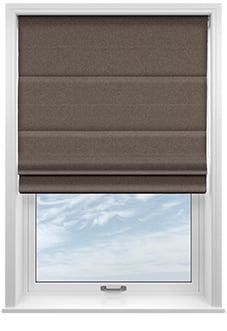 Stamford, Granite - Twist&Fit Roman Blind